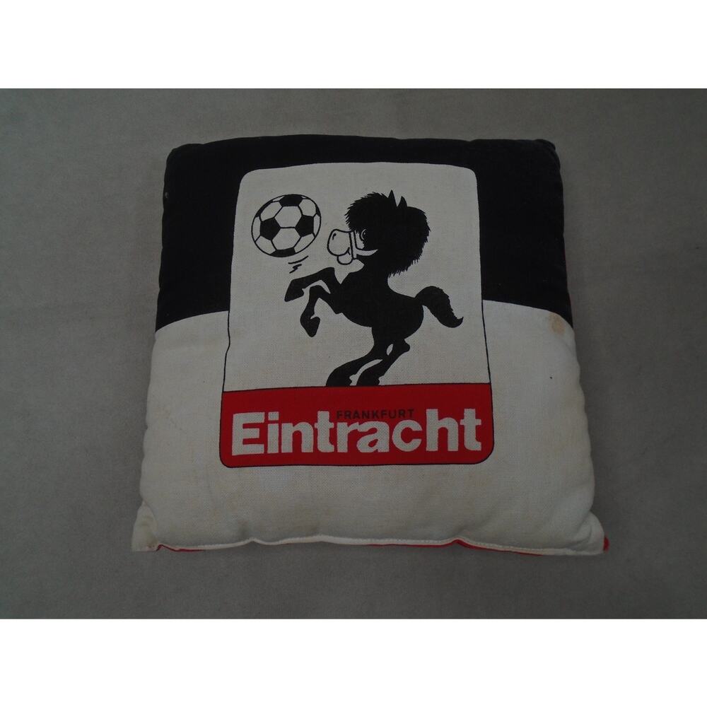 Vintage Eintracht Frankfurt FC Retro Football Futball Soccer Pillow Germany